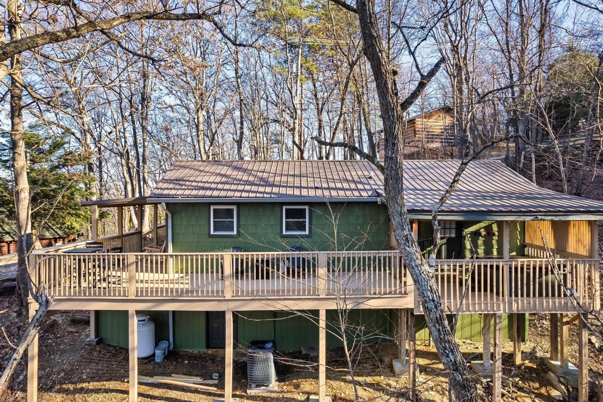Cabin With Spectacular View With Hot Tub In The Smoky Mtns Sevierville Exterior foto
